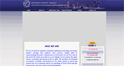 Desktop Screenshot of detroitunity.com
